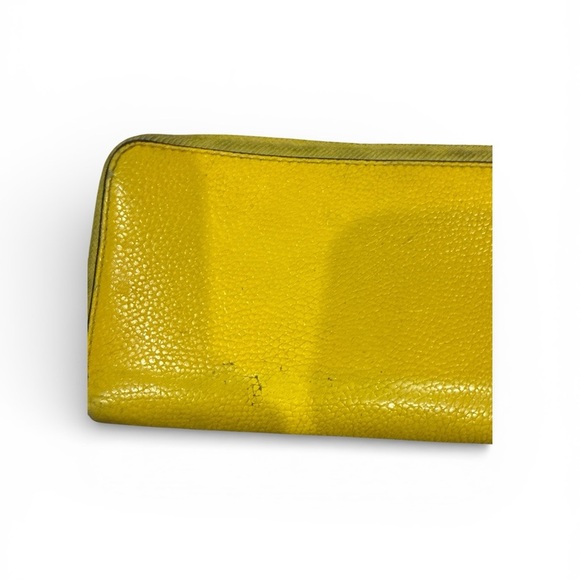 Michael Kors Yellow Leather Wallet - Picture 5 of 7
